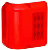Bargman 34-86-711 #86 Series Red Clearance/Side Marker Replacement Lens