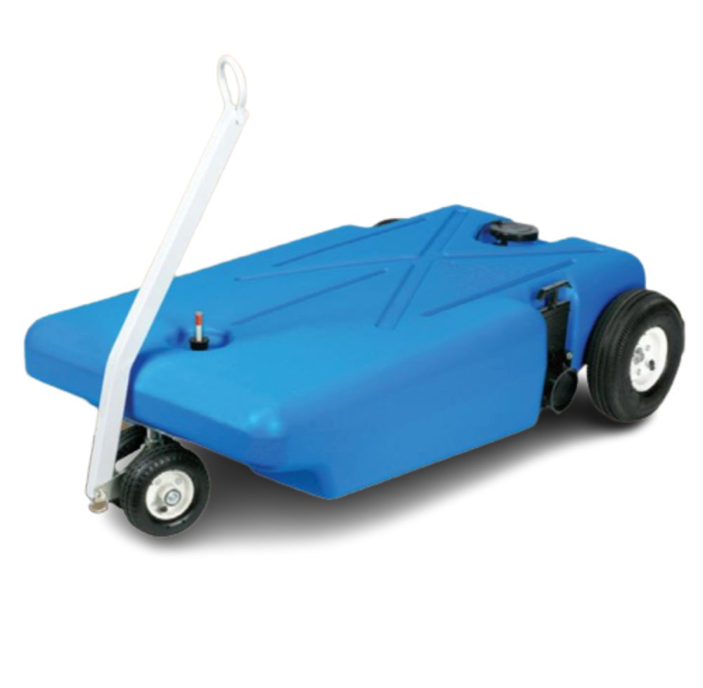 Barker Mfg. 27844 TOTE-ALONG Portable Waste Holding Tank - 32 Gal. - Young Farts RV Parts