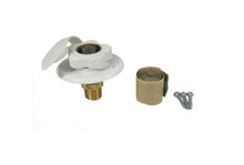 Load image into Gallery viewer, B&amp;B MOLDERS 94214 - POLAR WHITE PLASTIC FLUSH CITY WATER FILL WITH 1/2&quot; MPT BRASS CHECK VALVE - Young Farts RV Parts