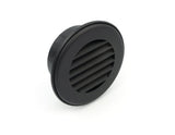 B&B Molders 94268 Round Heating/Cooling Register, Black