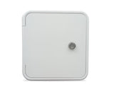 B&B Molders 94305 Electrical Cable Access Hatch, Polar White