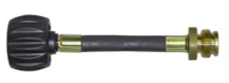 Bismar 660-825 - Male Swivel Barbecue Gas Hose 6' - Young Farts RV Parts