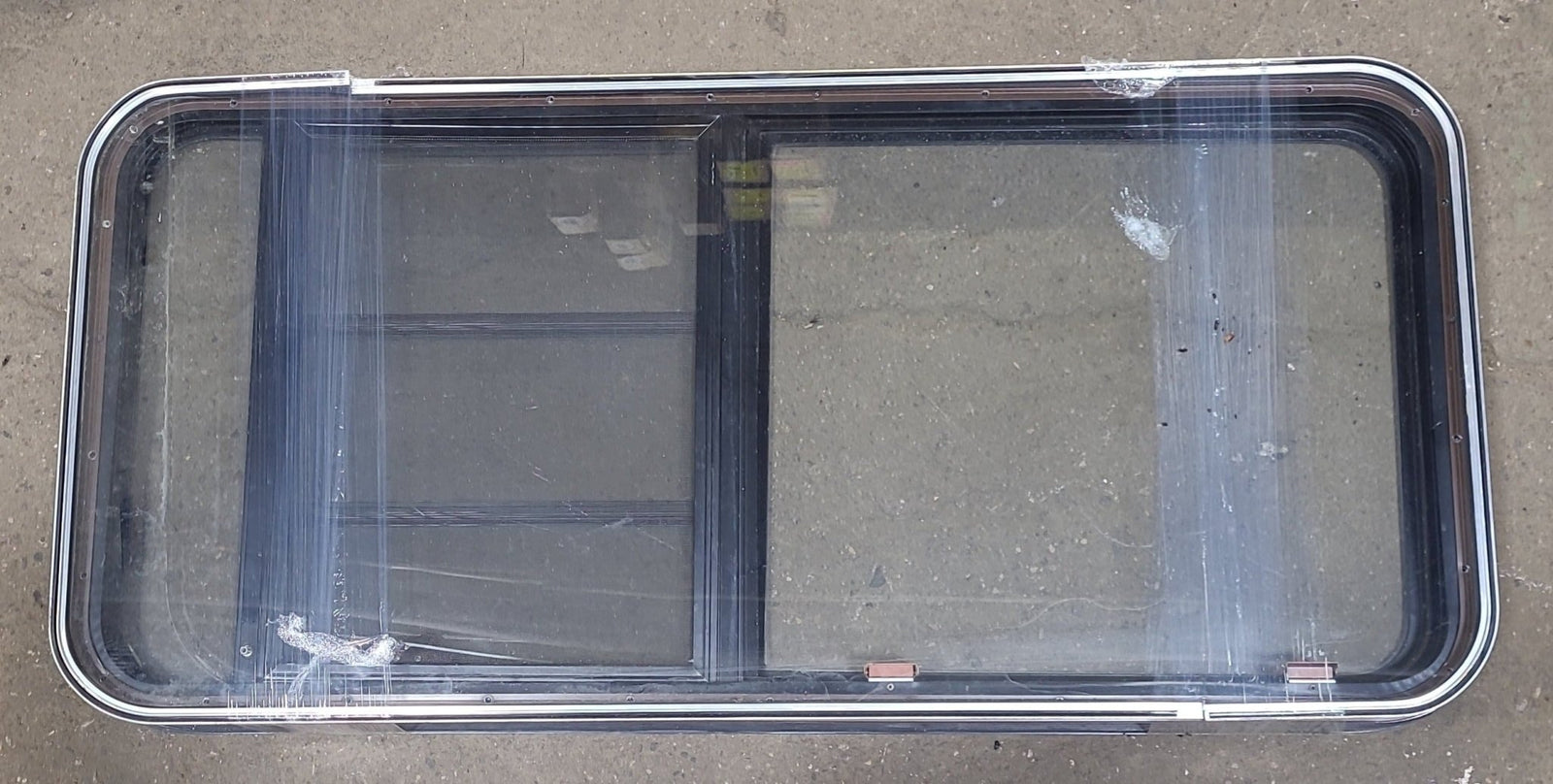 Black Radius Emergency Opening Window : 46 1/2