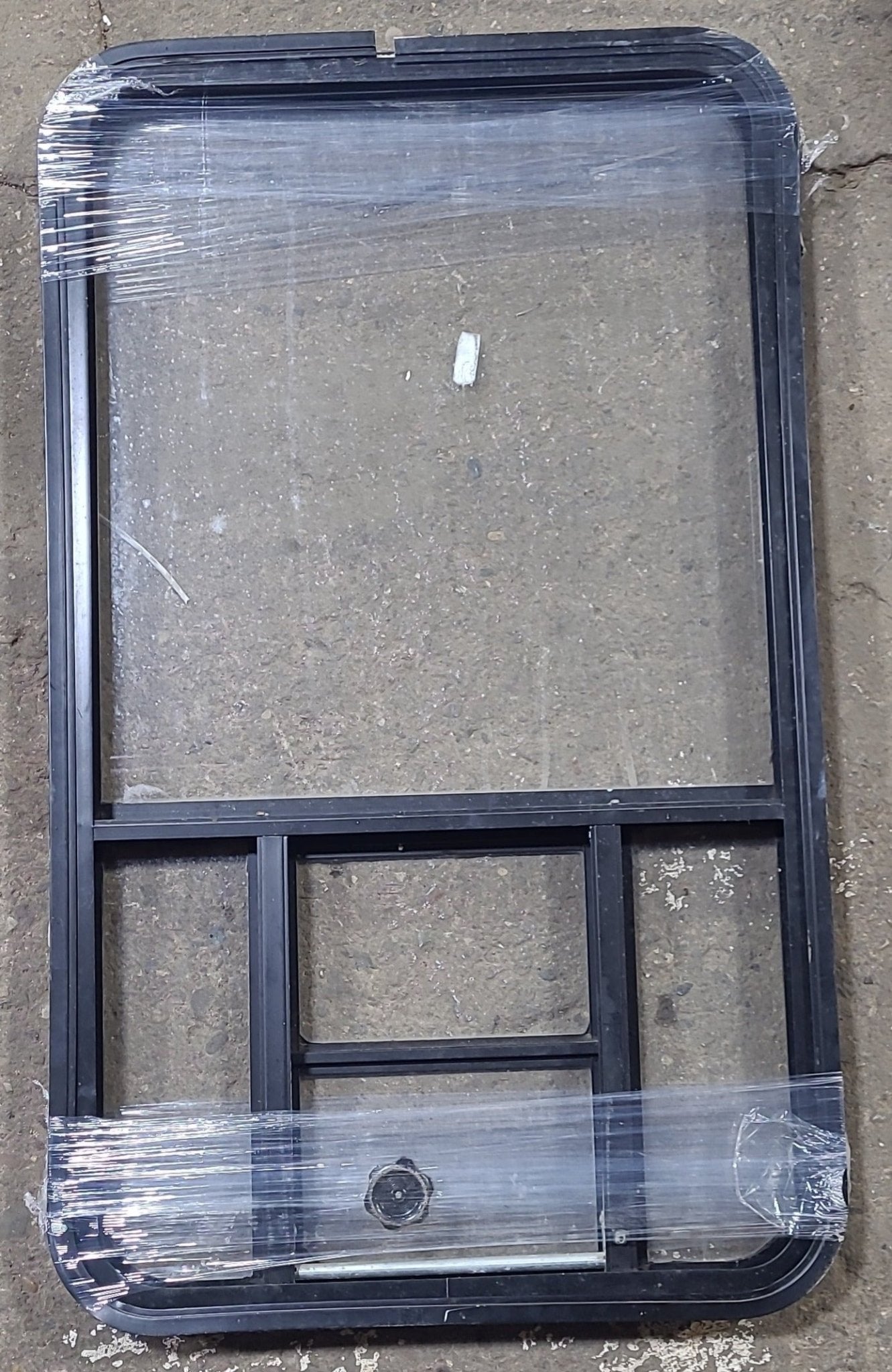 Black Radius Opening Window : 24 1/2