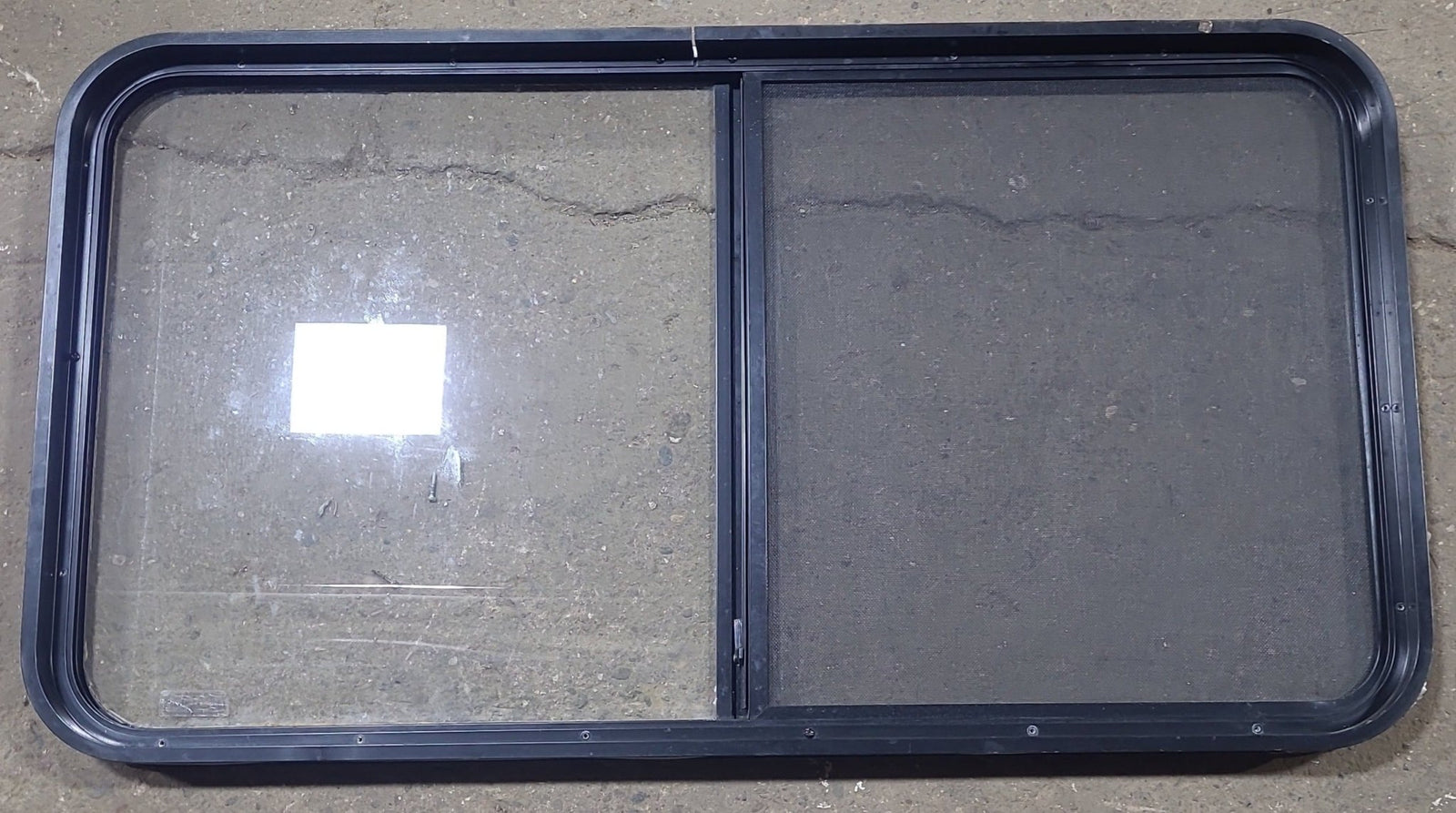 Black Radius Opening Window : 48 1/4