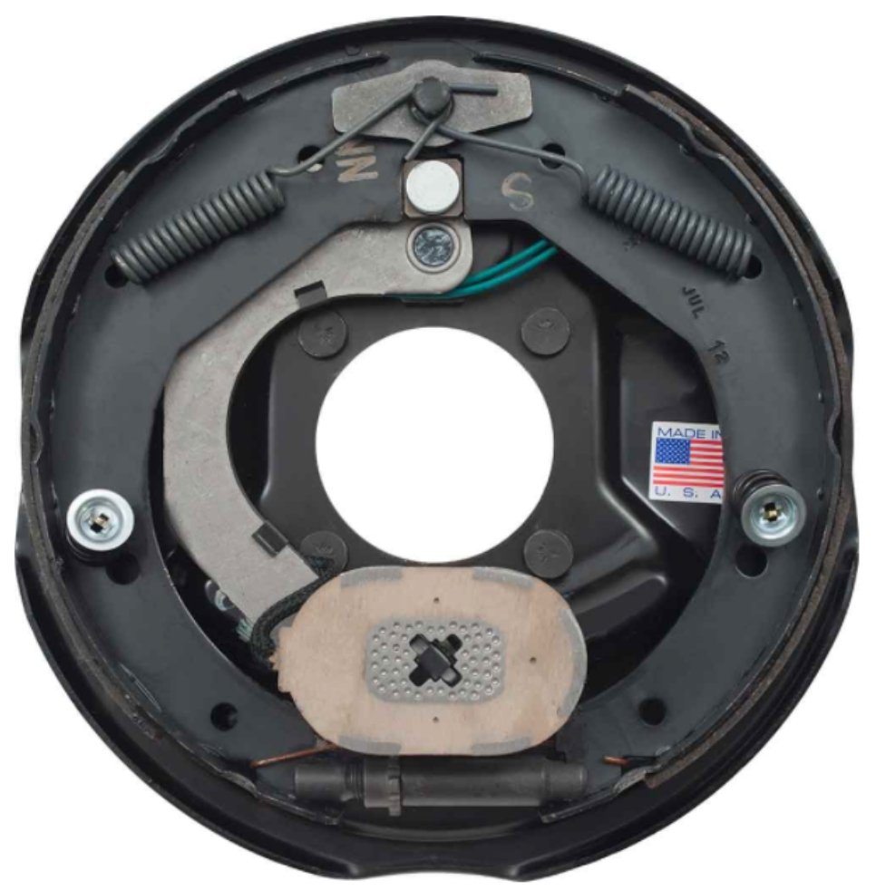 Brakes Electric 3K 10x1-1/2 Dexter Left - Young Farts RV Parts