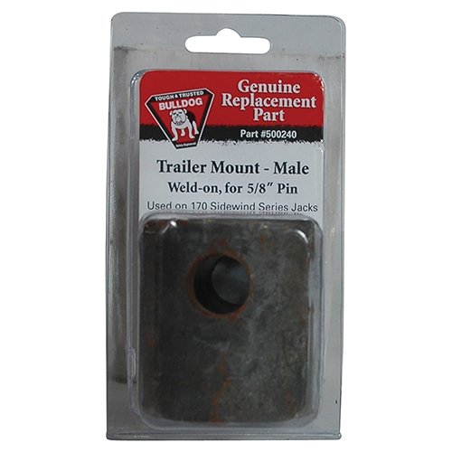 Bulldog® 500240 - Weld-On Female Trailer Mount 5/8" - Young Farts RV Parts