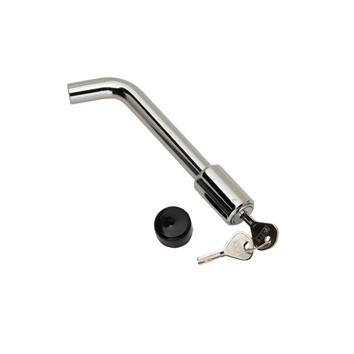 Bulldog 580400 - Trailer Hitch Towing Lock - Chrome - Young Farts RV Parts