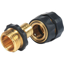 Load image into Gallery viewer, Camco 20135 Quick Hose Connect - Brass - Young Farts RV Parts