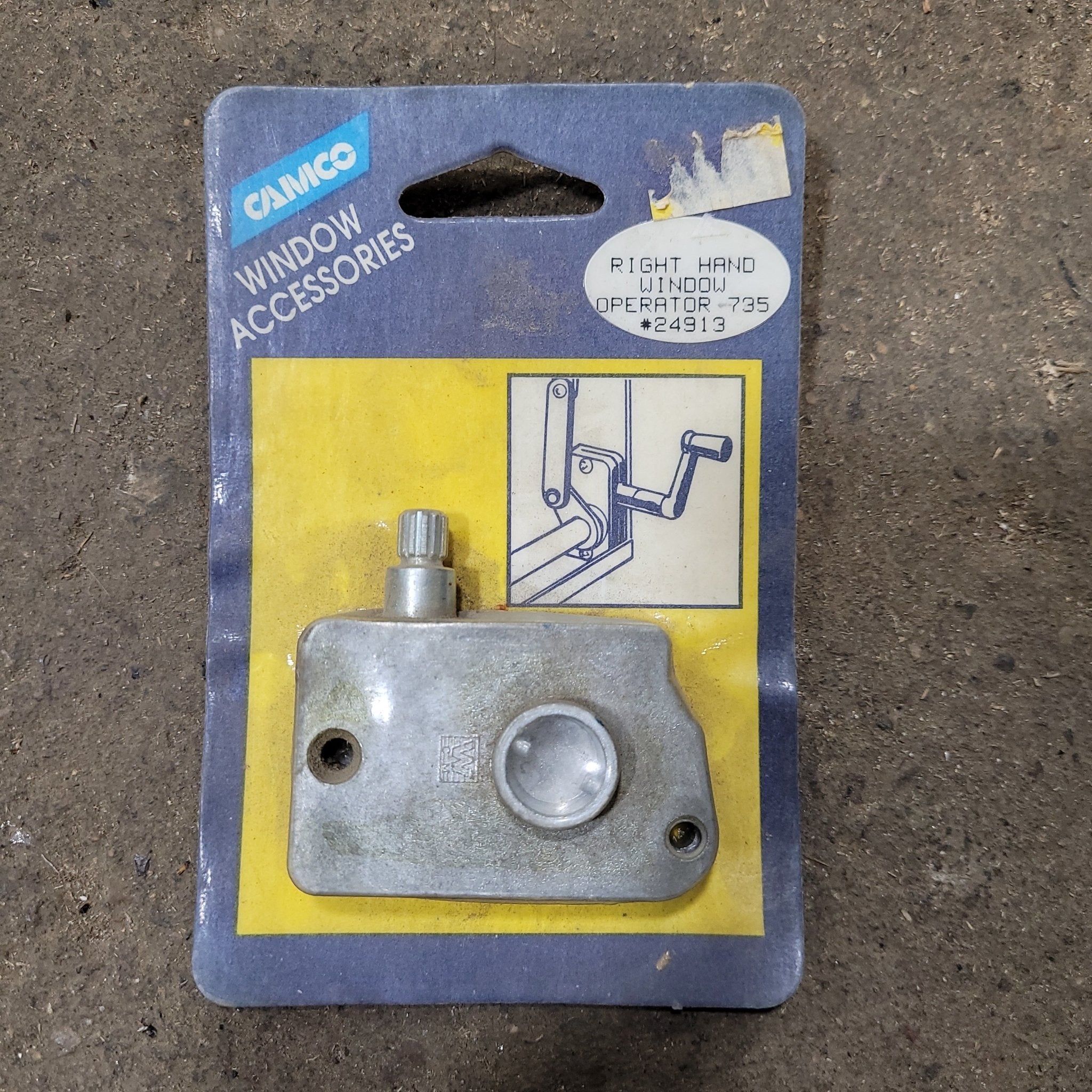 Camco 24913 Window Mechanism- Right Hand - Young Farts RV Parts