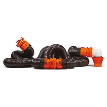 Load image into Gallery viewer, Camco 39741 RhinoFLEX 20&#39; Sewer Hose Kit w/4N1,Elbow, Caps - 20&#39; - Young Farts RV Parts