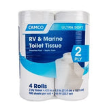 Camco 40274 - TST 2 Ply Toilet Tissue - 4 Rolls, 500 sheets