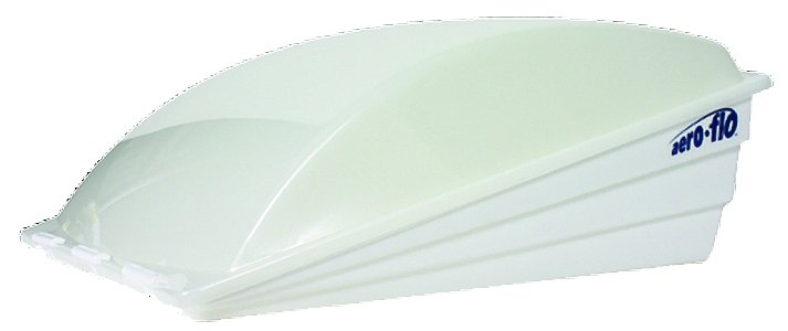 Camco 40421 Aero-flo Roof Vent Cover - White - Young Farts RV Parts