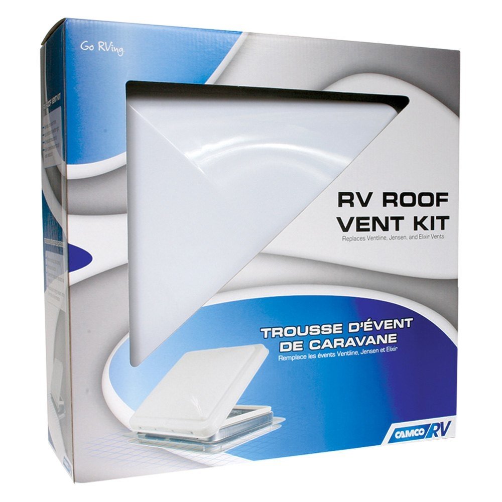 Camco 40480 RV Roof Vent Kit - Kit Bilingual - Young Farts RV Parts