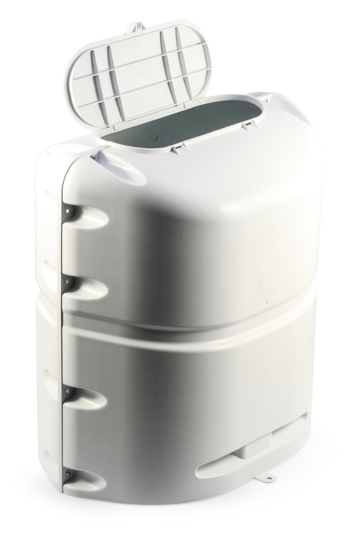 Camco 40564 Propane Tank Cover - White - Young Farts RV Parts