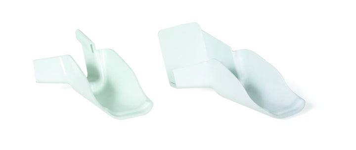 Camco 42123 Gutter Extension - White, Set of 4 (2 left/2 right) - Young Farts RV Parts