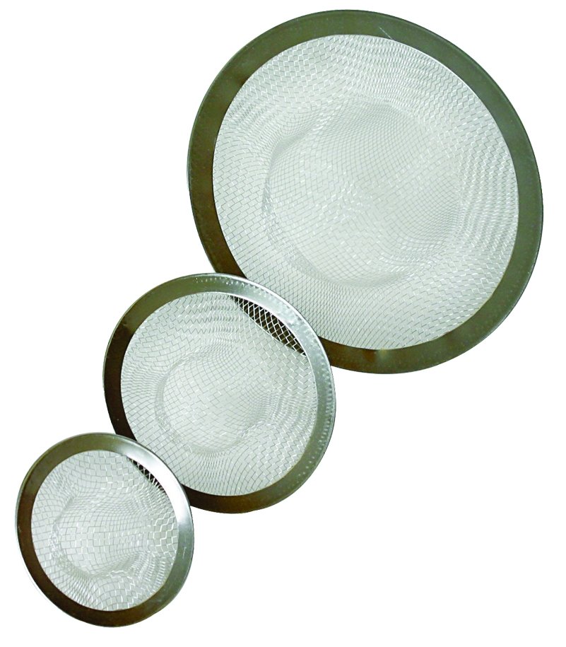 Camco 42273 Sink Strainers - Asst 3 pack. Stainless Steel - Young Farts RV Parts