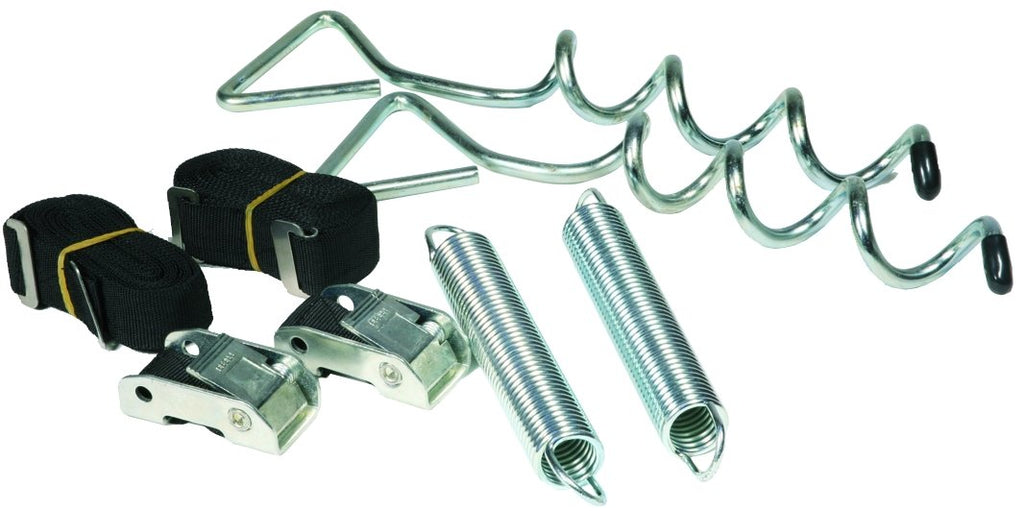 Camco 42593 Awning Anchor Kit - w/Pull Tension Straps - Young Farts RV Parts
