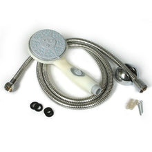 Load image into Gallery viewer, Camco 43715 - Shower Head Kit - Off WHite w/OO includes hose,head,mount &amp; hardware - Young Farts RV Parts