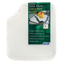 Load image into Gallery viewer, Camco 43857 - Sink Mate Cutting Board - White 12-1/2&quot; x 14-1/2&quot; - Young Farts RV Parts