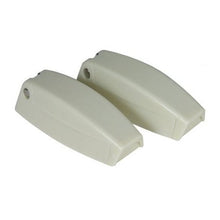 Load image into Gallery viewer, Camco 44163 Baggage Door Catches - 2/Pack Colonial White Bilingual - Young Farts RV Parts