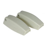 Camco 44163 Baggage Door Catches  - 2/Pack Colonial White