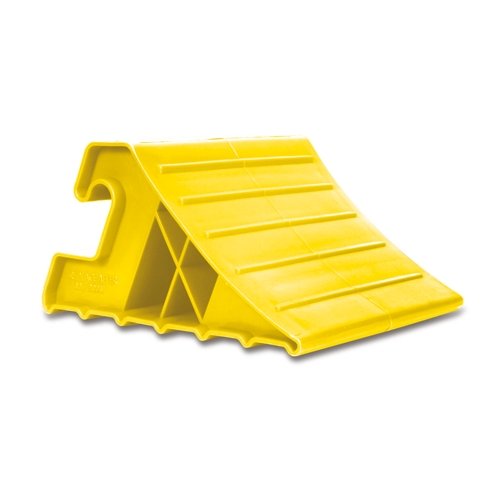 Camco 44492 Super Wheel Chock - Yellow Bilingual - Young Farts RV Parts