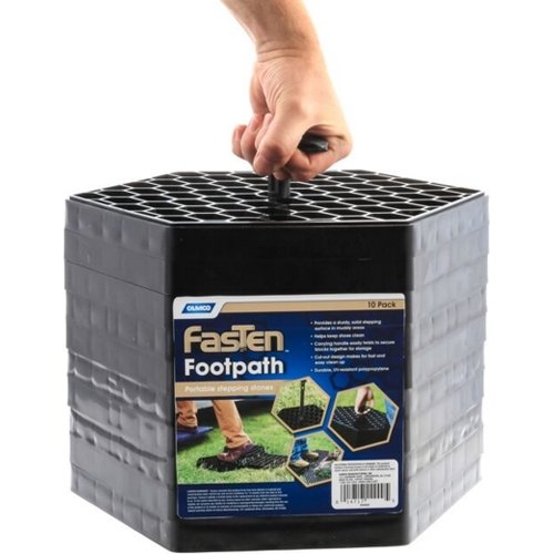 Camco 44530 - FasTen Footpath - Charcoal - Young Farts RV Parts