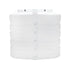 Camco 50513 Double Propane Tank Cover (30 lb. Tanks) - White - Young Farts RV Parts