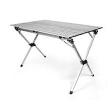 Load image into Gallery viewer, Camco 51892 Fold-Away Aluminum Table - Roll-up w/Carry Bag Bilingual - Young Farts RV Parts
