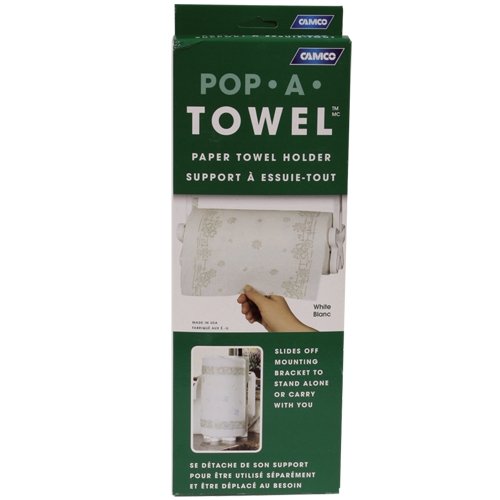 Camco 57111 Pop-A-Towel - White Bilingual - Young Farts RV Parts