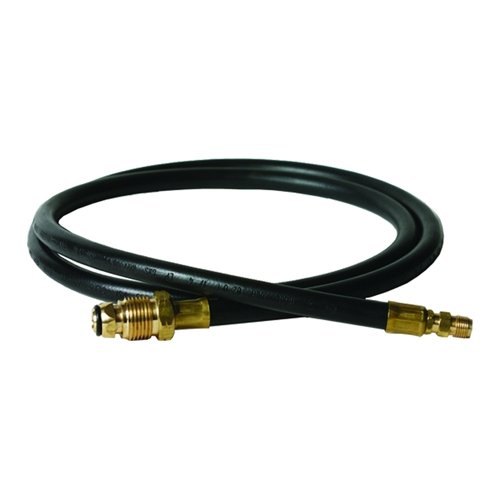Camco 59033 Propane Supply Hose - 5' POLx1/4" Male Inv. Flare Conn, Clam - Young Farts RV Parts