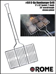 Campfire Grill Basket Rome Industry 64 - Young Farts RV Parts
