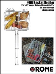 Campfire Grill Basket Rome Industry 66 - Young Farts RV Parts