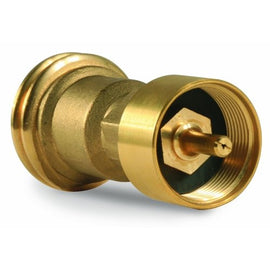 Propane Brass Tee - RV Propane Tank Tee Manifold Connection, Brass Gas  Splitter Camping T Fitting with Gauge 1pc