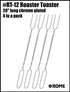 Campfire Roasting Fork Rome Industry RT-12 - Young Farts RV Parts