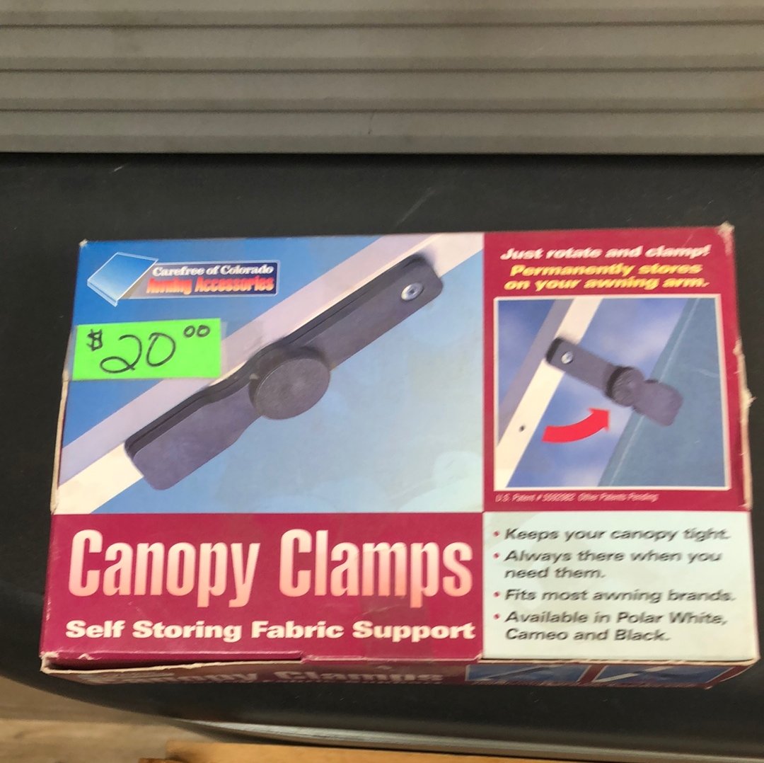 Canopy clamps - Young Farts RV Parts