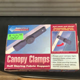 Canopy clamps