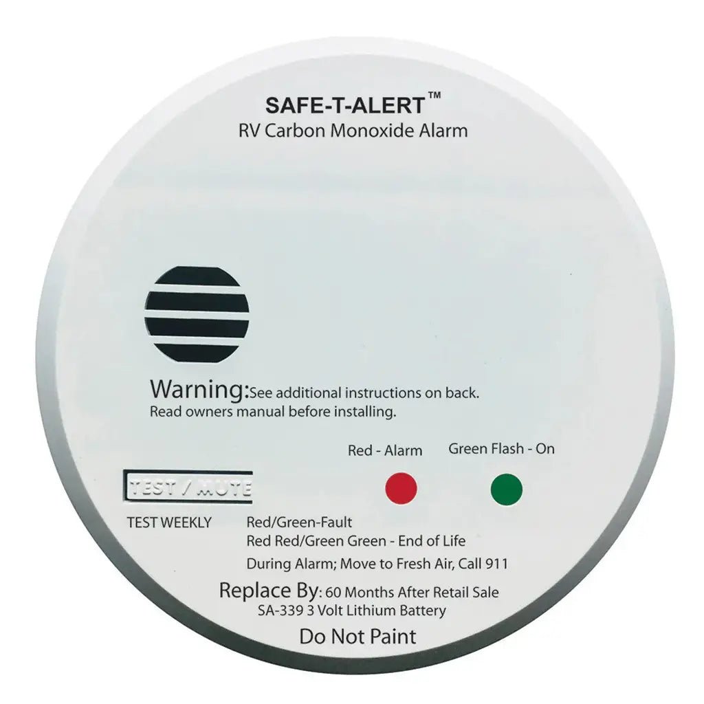 CARBON MONOXIDE ALARM LITHIUM BATTERY | SA-339 - Young Farts RV Parts