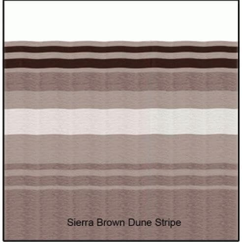 Carefree JU218A00 - 1Pc Fabric 21' Sierra Brown Awning with White Weatherguard - Young Farts RV Parts