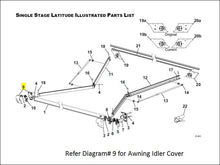Load image into Gallery viewer, Carefree R001785-006 - Latitude Awning Motor Cover - Young Farts RV Parts