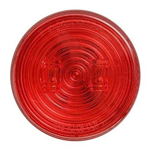 CLEAR.LIGHTS RND LED RED 2.5\ - Young Farts RV Parts