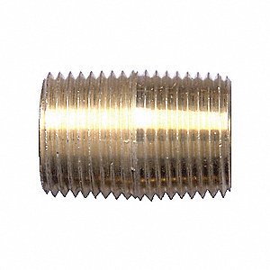 CLOSE NIPPLE 1/4 #112-B - Young Farts RV Parts