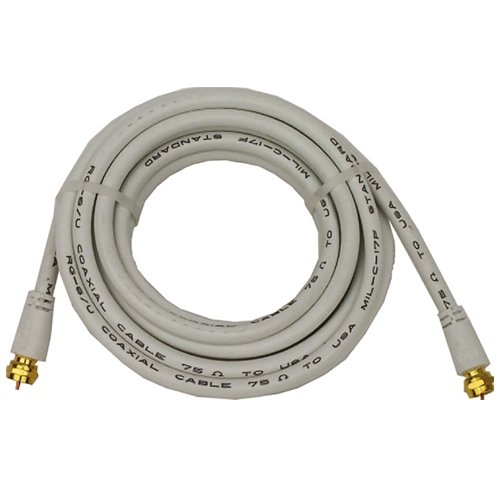 coaxial cable with ends rg6u - Young Farts RV Parts