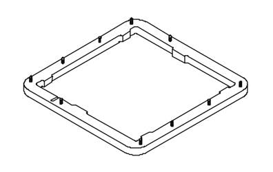 Coleman Mach Air Conditioner Installation Kit 8332-3301 - Young Farts RV Parts