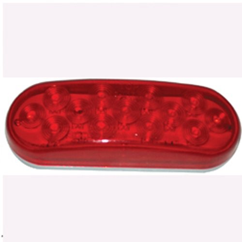COMBINATION TAIL LIGHT OVAL 6\ - Young Farts RV Parts