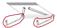 Load image into Gallery viewer, Complete Main Arm Set For Relax 12V Contour Awning - 27001F &amp; 27001R - Young Farts RV Parts