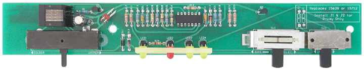 D-15639 | Dinosaur Electronics | Replacement Norcold 3-way Eyebrow board - Young Farts RV Parts