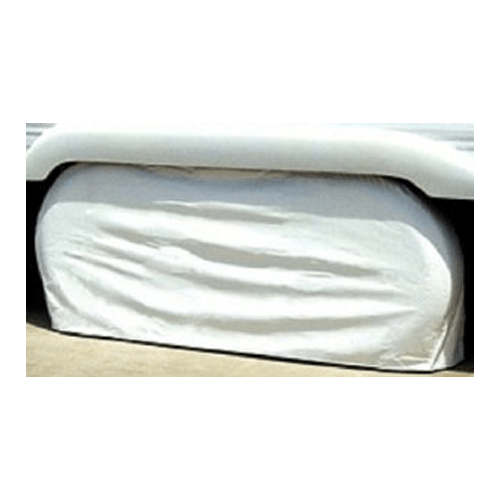 DBL WHEEL COVER WHT 30