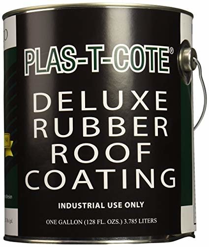 DELUXE RUBBER ROOF COATING - 3,78 LT | White - Young Farts RV Parts